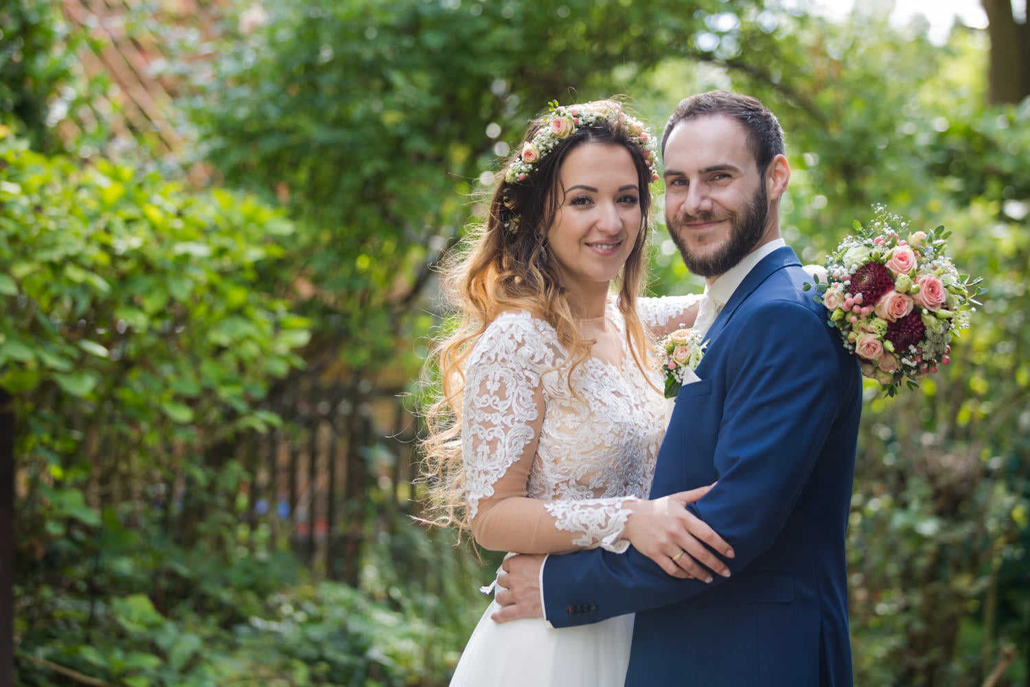 Hochzeit im Farbkonzept Apricot