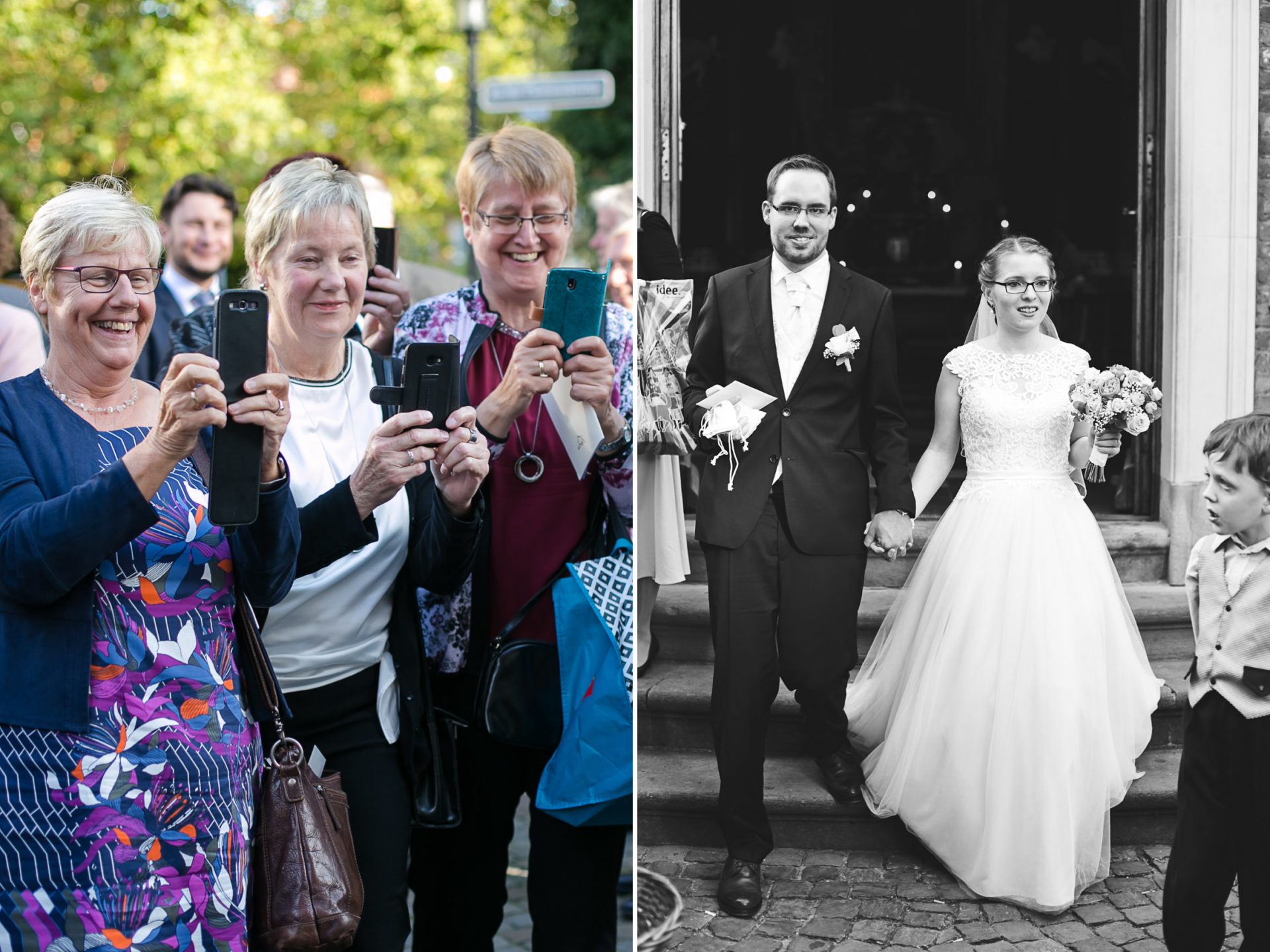 Brautpaar Hochzeit Clemens Kirche Münster