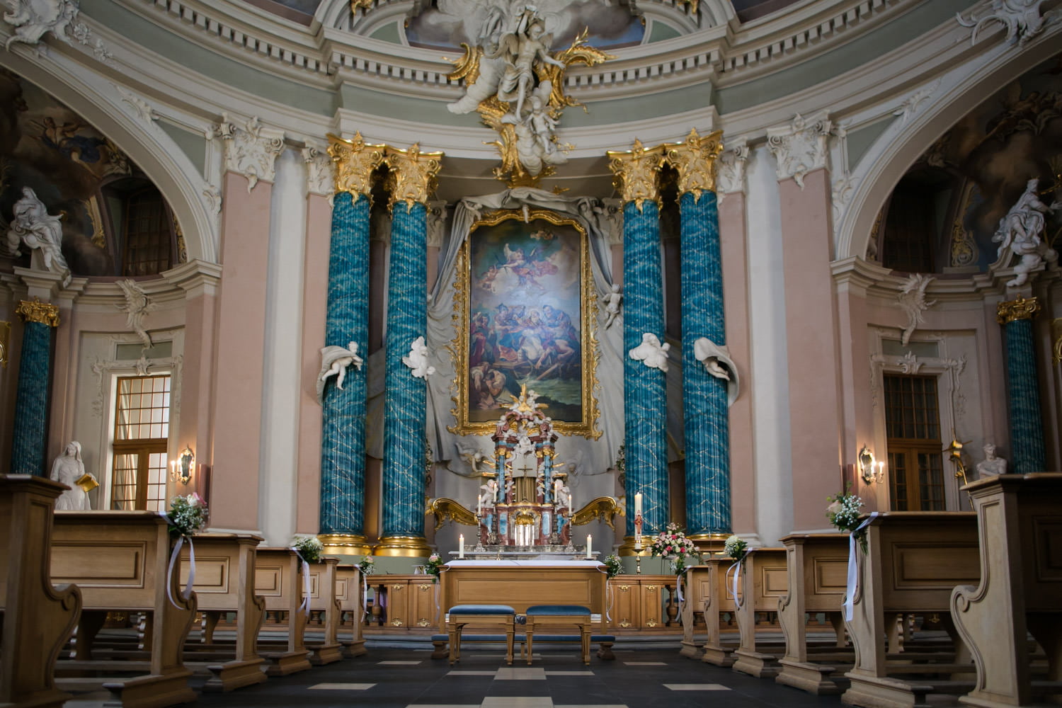 Hochzeit in der Clemenskirche