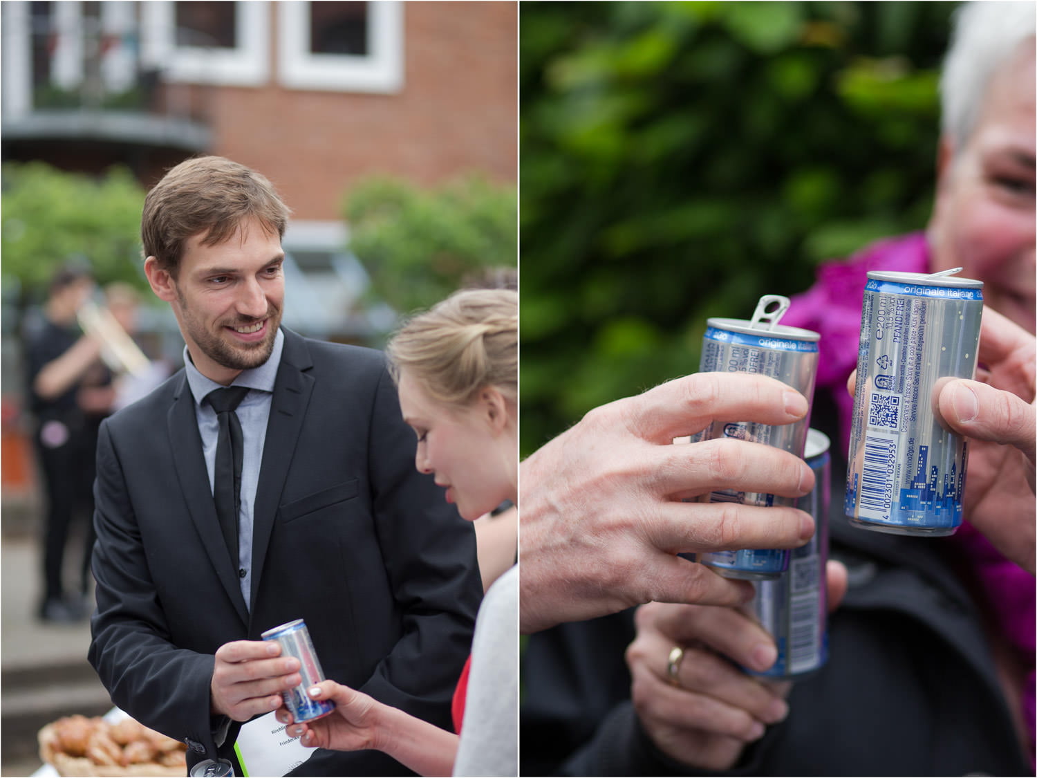 Bilder zur Hochzeit Empfang