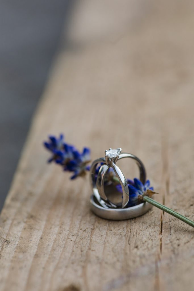 Hochzeit Farbkonzept Lavendel