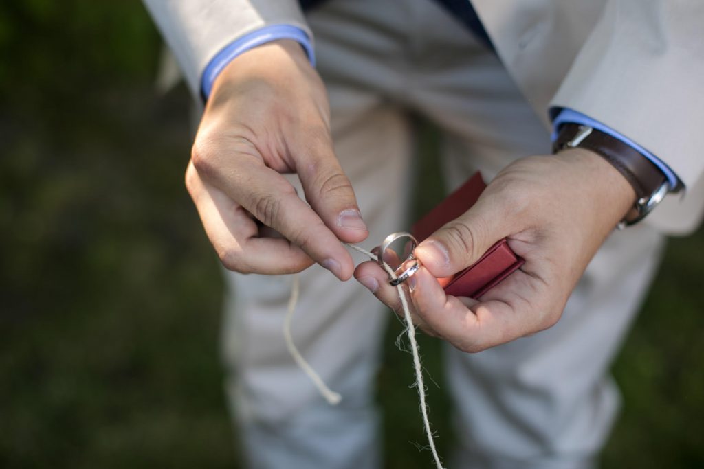 Ritual freie Trauung Ringe