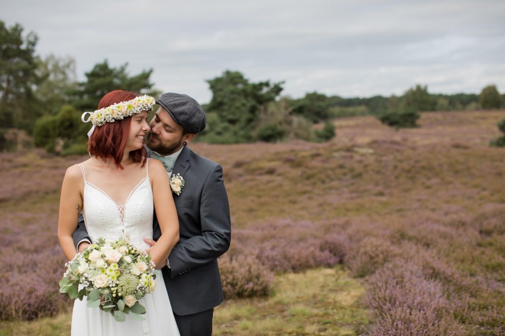 Hochzeit Paarshooting Westruper Heide Haltern