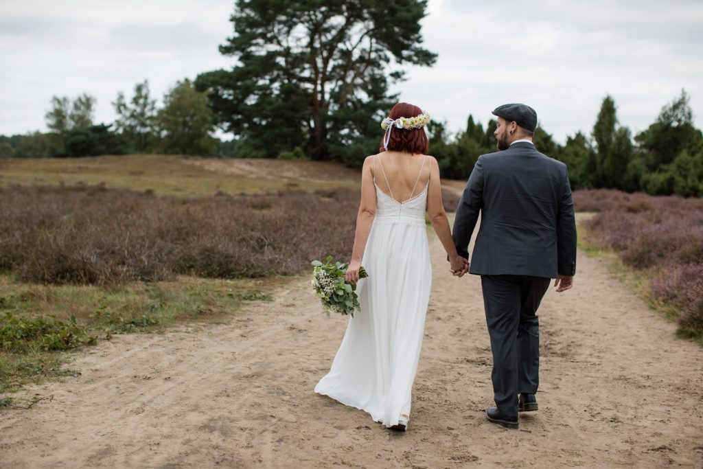 Hochzeit Paarshooting Westruper Heide Haltern
